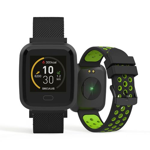 Relógio Smartwatch Troca Pulseira Preto