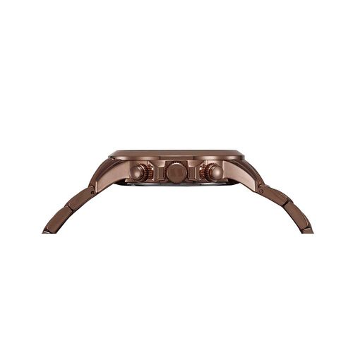 Relógio Masculino Cronógrago Aço Marrom