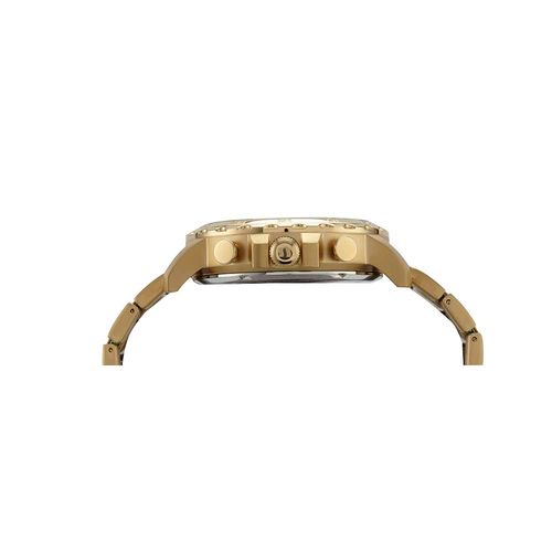 Relógio Masculino Cronógrafo Casual Aço Dourado