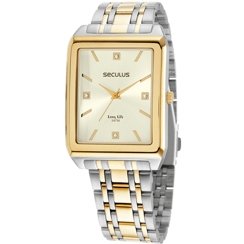 Relógio Feminino Clássico Bicolor