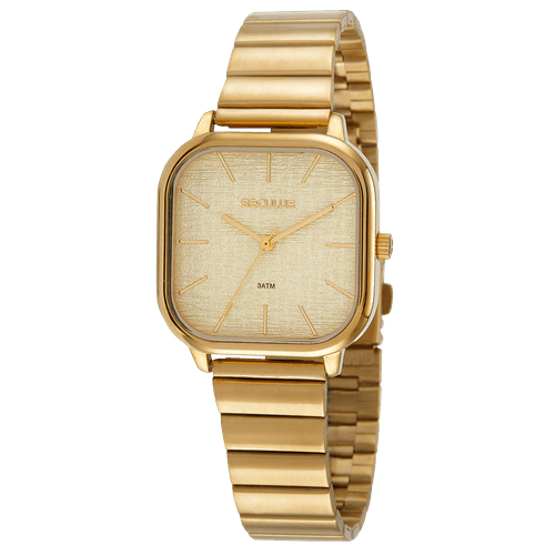 Relógio Feminino Clássico Dourado