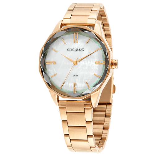 Relógio Feminino Casual Rose Gold