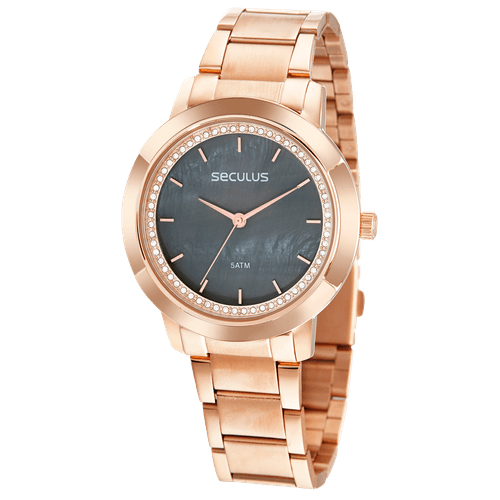 Relógio Feminino Casual Rose Gold