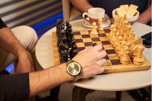 Relógio Masculino Casual Aço Dourado