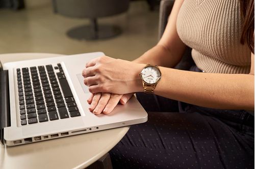 Relógio Feminino Casual Rose Gold