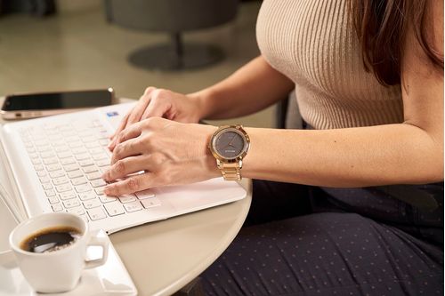 Relógio Feminino Casual Rose Gold