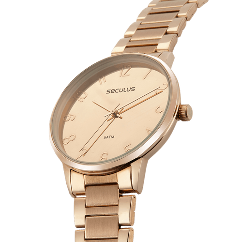 Relógio Feminino Moderno Rose Gold