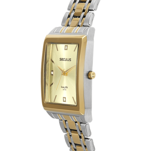 Relógio Feminino Clássico Bicolor