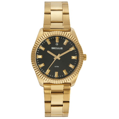 Relógio Feminino Casual Dourado