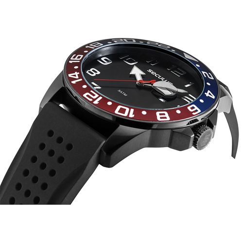 Relógio Masculino Esportivo Silicone Preto
