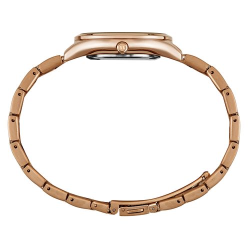 Relógio Feminino Vidro Abaulado Rosé