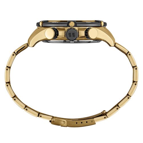 Relógio Masculino Cronógrafo Aço Dourado