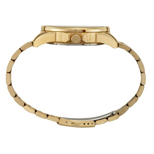 Relógio Masculino Aço Casual Dourado