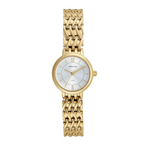 Relógio Feminino Clássico Dourado