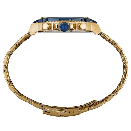 Relógio Masculino Cronógrafo Aço Dourado
