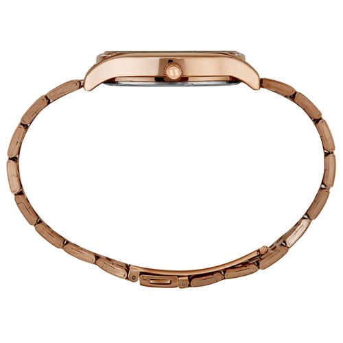 Relógio Feminino Cristais Rosé