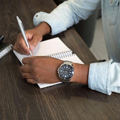 Relógio Masculino Aço Prata