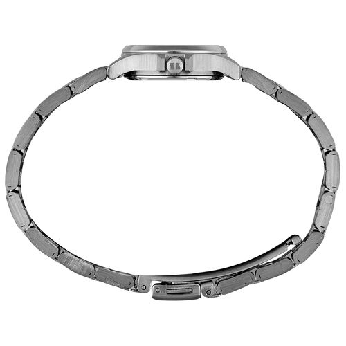 Relógio Feminino Aço Bicolor com Marcações em Cristais