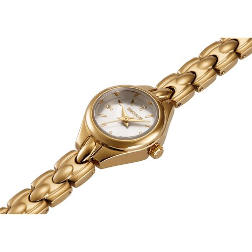Relógio Feminino Analógico Moderno Dourado