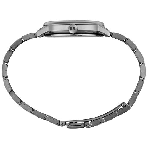 Relógio Feminino Analógio Prata Numeração Completa