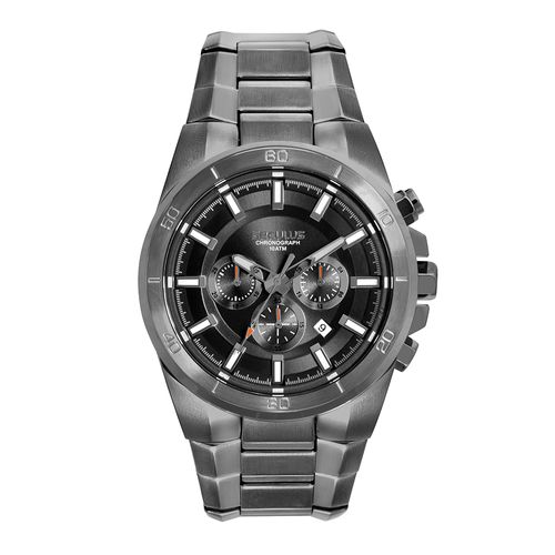 Relógio Masculino Cronógrafo 3D Cinza