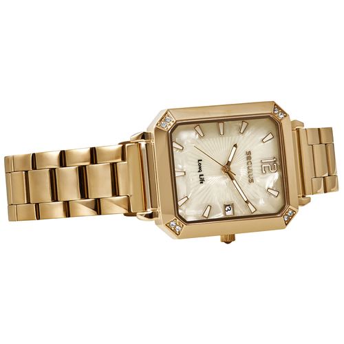 Relógio Feminino Prata Aço Index Simples Discret