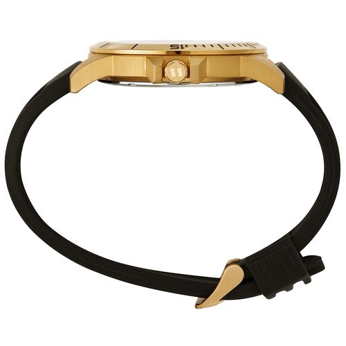 Relógio Masculino Calendário Azul Pulseira Silicone