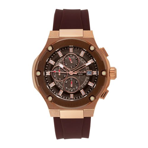Relógio Masculino Cronógrafo Marron