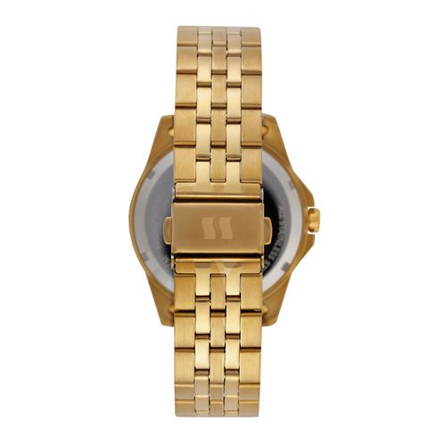 Relógio Masculino Analógico Aço Dourado