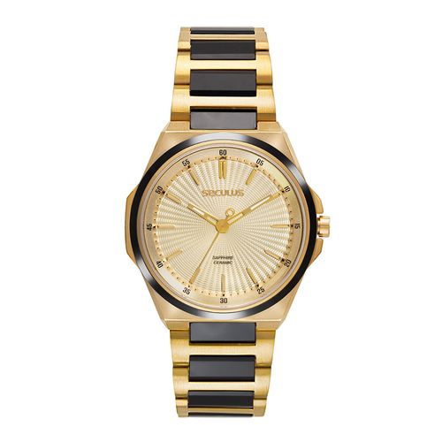 Relógio Masculino Kyoto Slim Dourado