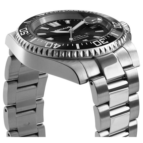 Relógio Masculino Automático Safira Preto