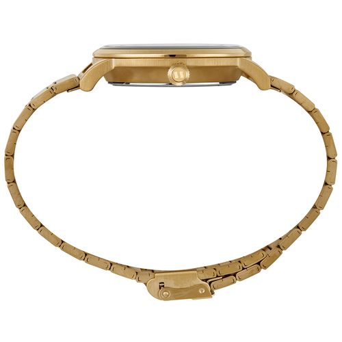 Relógio Masculino Analógico Slim Dourado